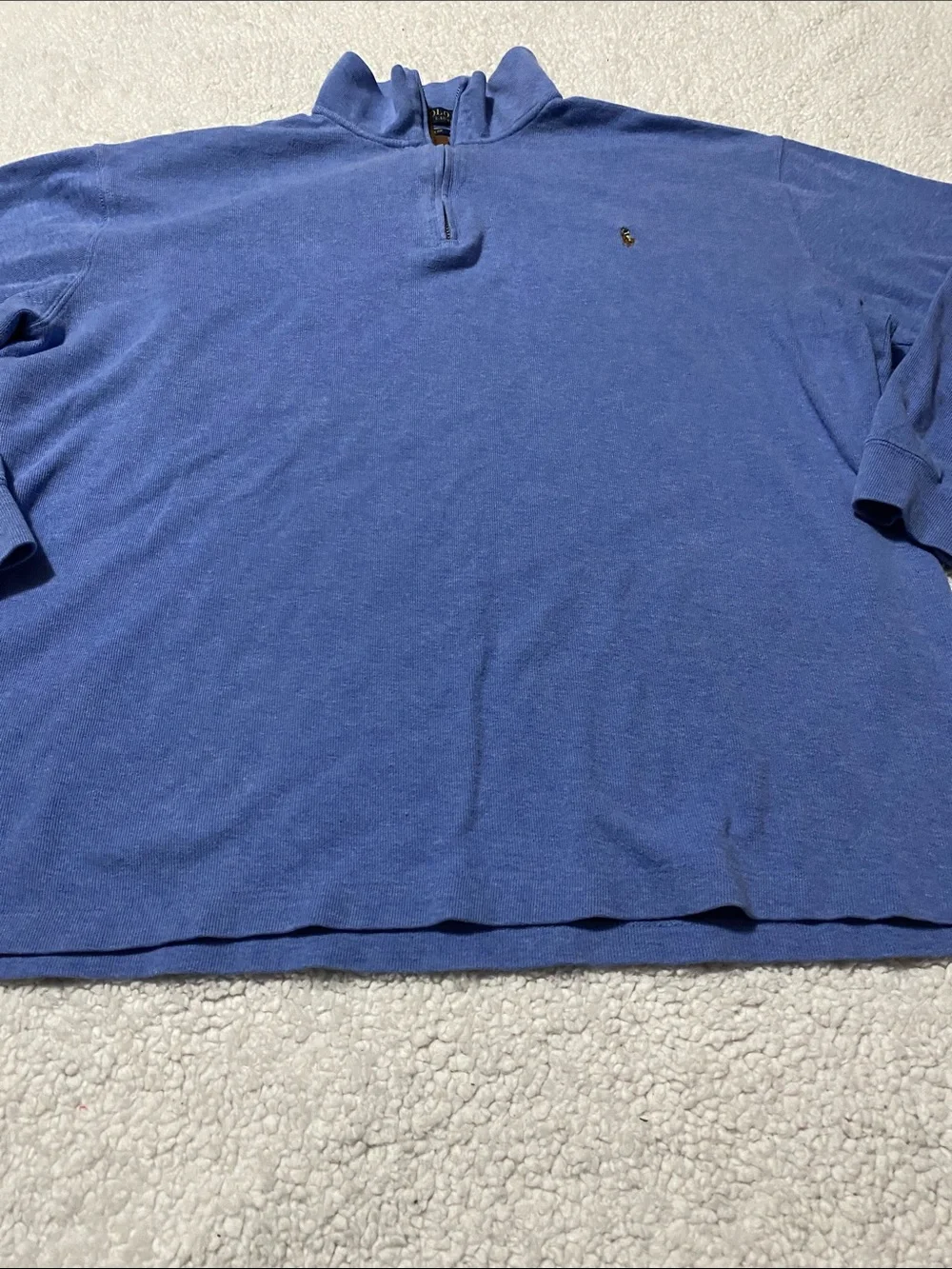 Polo Ralph Lauren  1/4 Zip Pullover long sleeve shirt men’s size XL Tall